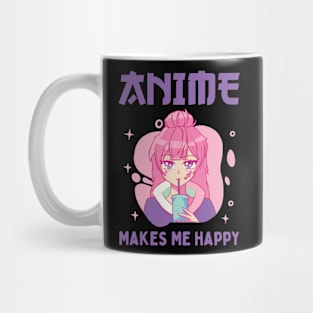 Anime Makes Me Happy Mug